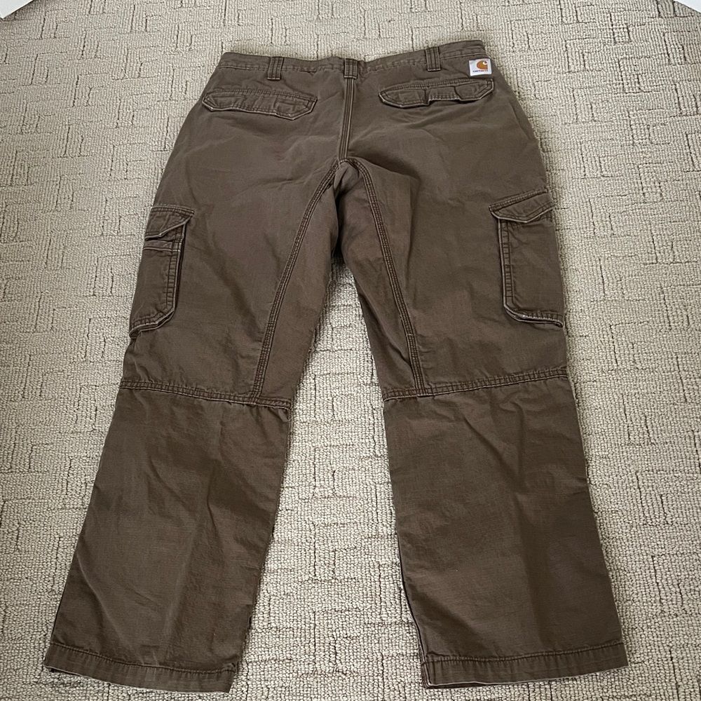 Carhartt Relaxed Fit Tan Pants - Picture 5 of 6